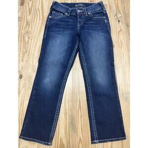 Silver jeans SUKI MID CAPRI 26x22.5